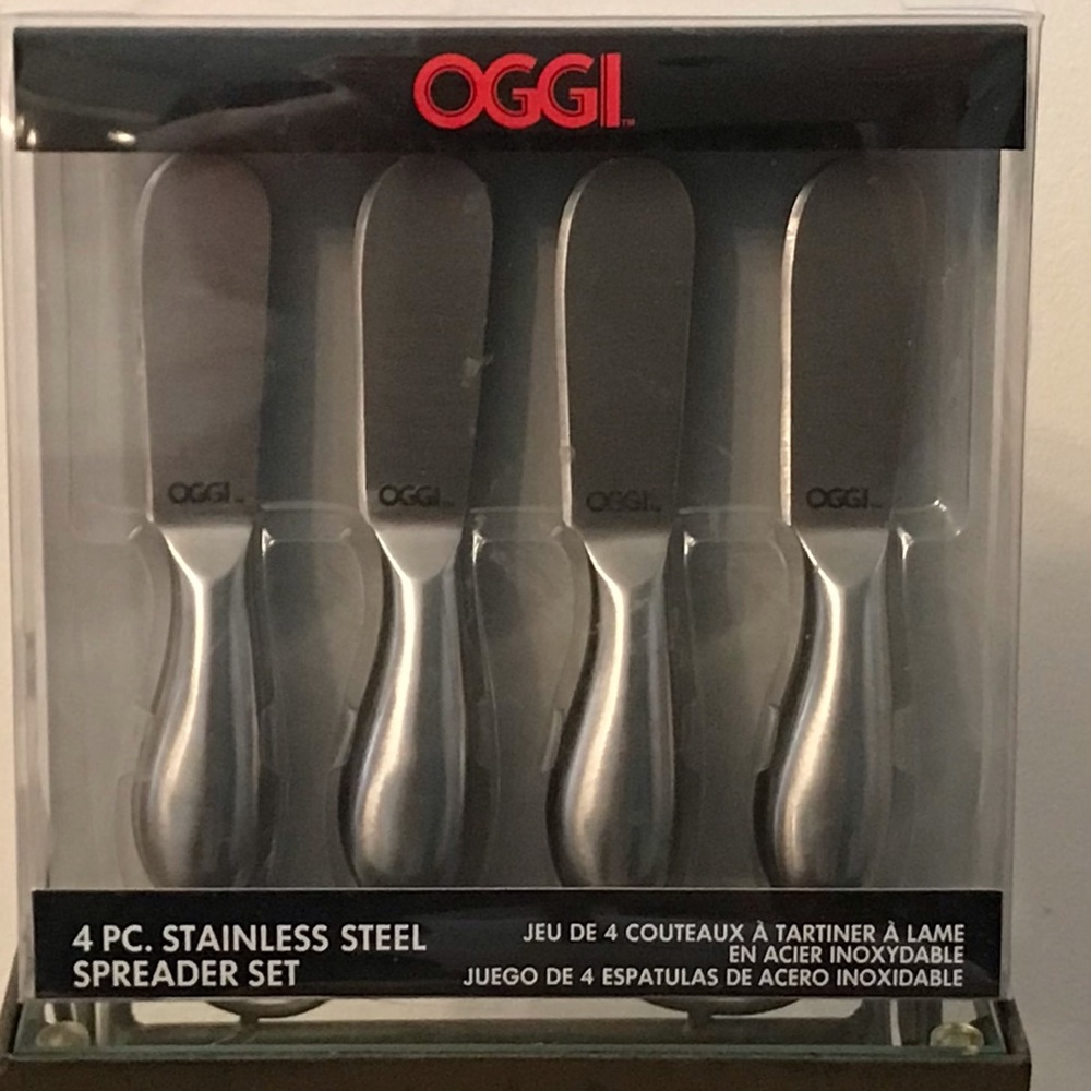 OGGI 4-Piece Stainless Steel Spreader Set